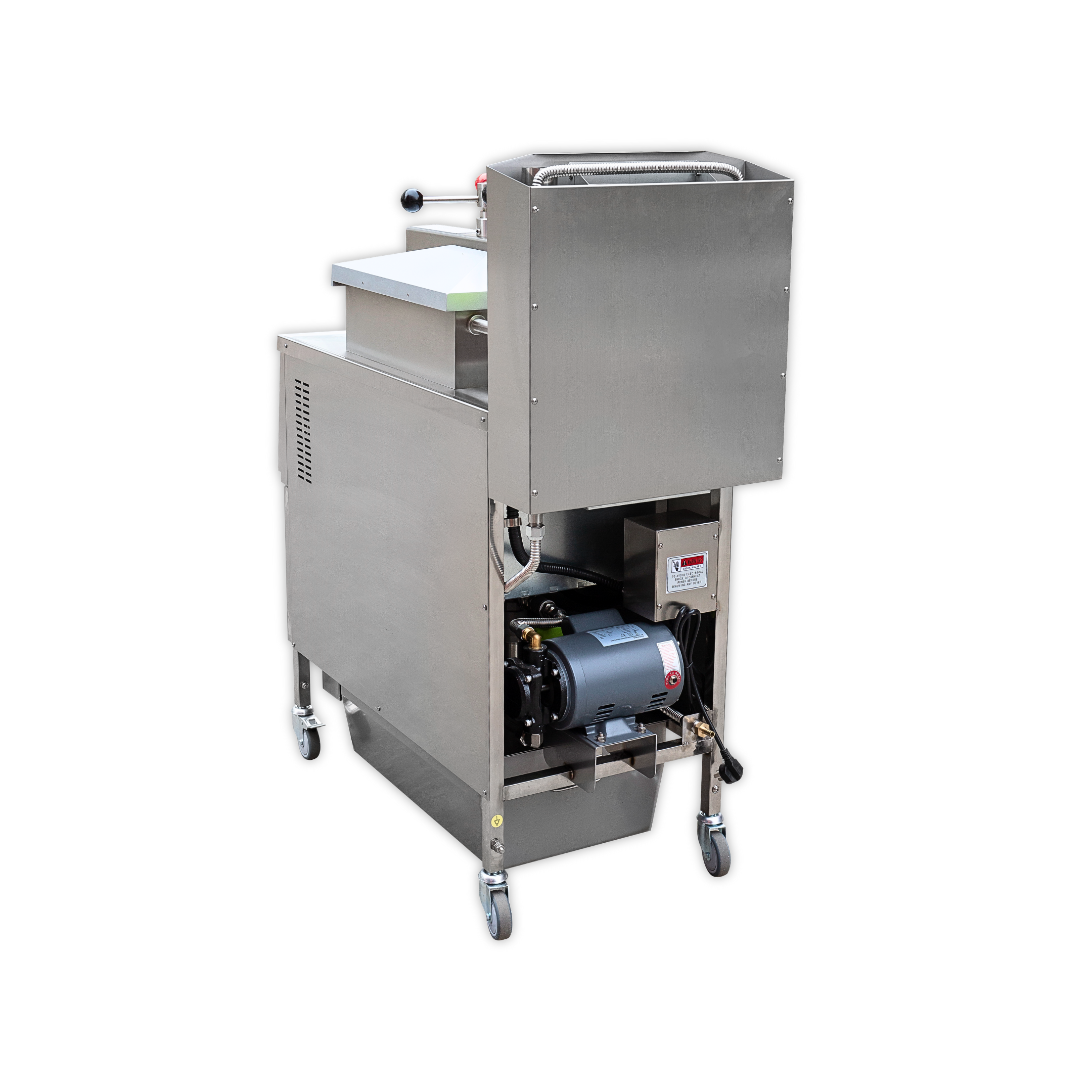 PFG600 Commercial Gas Pressure Fryer 88000BTU 55lb/25L with Oil Filtration System