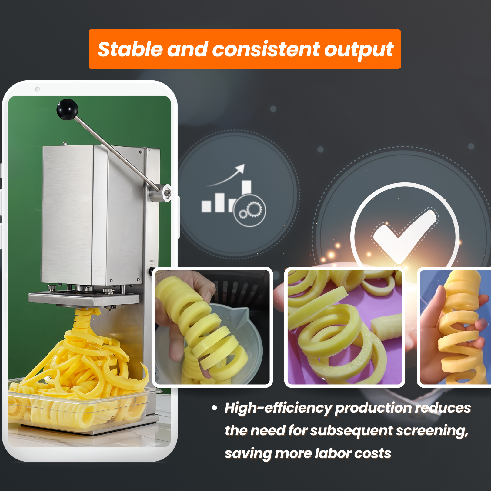 Curly Fries Cutter TFS-C1